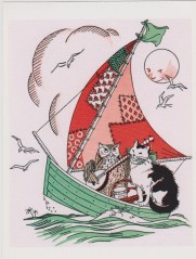 The Owl and The Pussycat, from 1928 Marguerite Davis Sugar and Spice and all that's nice, poem by Edward lear