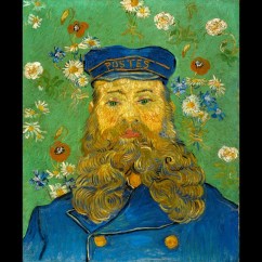 VINCENT VAN GOGH The Postman Joseph Roulin, February–March 1889. Collection Kröller-Müller Museum, Otterlo