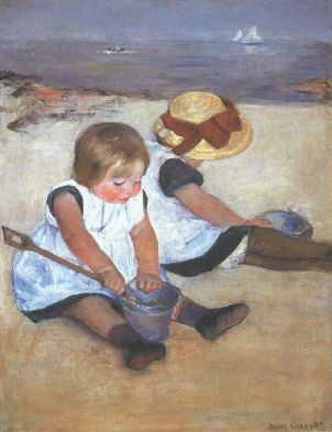 "Cassatt Mary Children on the Beach 1884". Licensed under Public domain via Wikimedia Commons - http://commons.wikimedia.org/wiki/File:Cassatt_Mary_Children_on_the_Beach_1884.jpg#mediaviewer/File:Cassatt_Mary_Children_on_the_Beach_1884.jpg