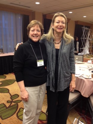 With Georgia Heard at the Wonderopolis Breakfast. 