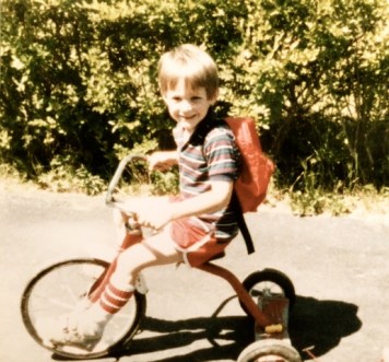 My son, Brian, circa 1985