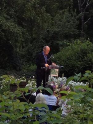 Billy Collins at the Sunken Garden Poetry Festival, August 2013